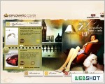 DIPLOMATIC-COVER//Graphisme/Webdesign/Print/Motion/Flash/Video