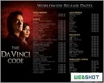 The Da Vinci Code - Worldwide Release Dates